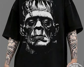 Frankenstein T-Shirt: Halloween Horror Movie Cult Classic