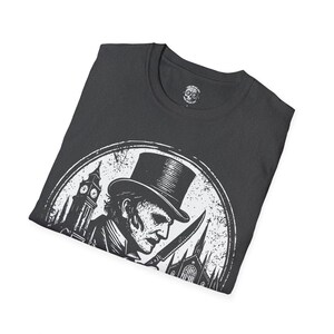 Jack the Ripper T-Shirt: Whitechapel Gothic Dark Art Tee image 6