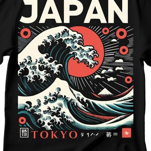 The Great Wave Off Kanagawa Shirt, Vintage Japanese Wave T-shirt, Japanese Art Print Tee, Wave Shirt