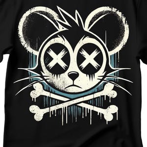 T-shirt muis, T-shirt grappige muis, T-shirt dode muis, T-shirt cartoon muis, T-shirt rat, T-shirt dode rat, T-shirt dode rat