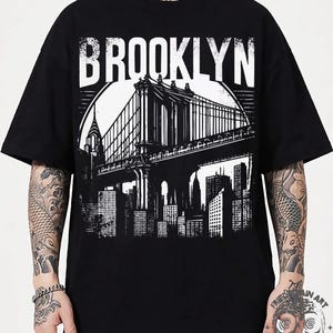 Comfort Colors Brooklyn New York T-Shirt: Unisex Street Style Tee