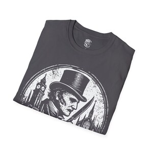 Jack the Ripper T-Shirt: Whitechapel Gothic Dark Art Tee image 8
