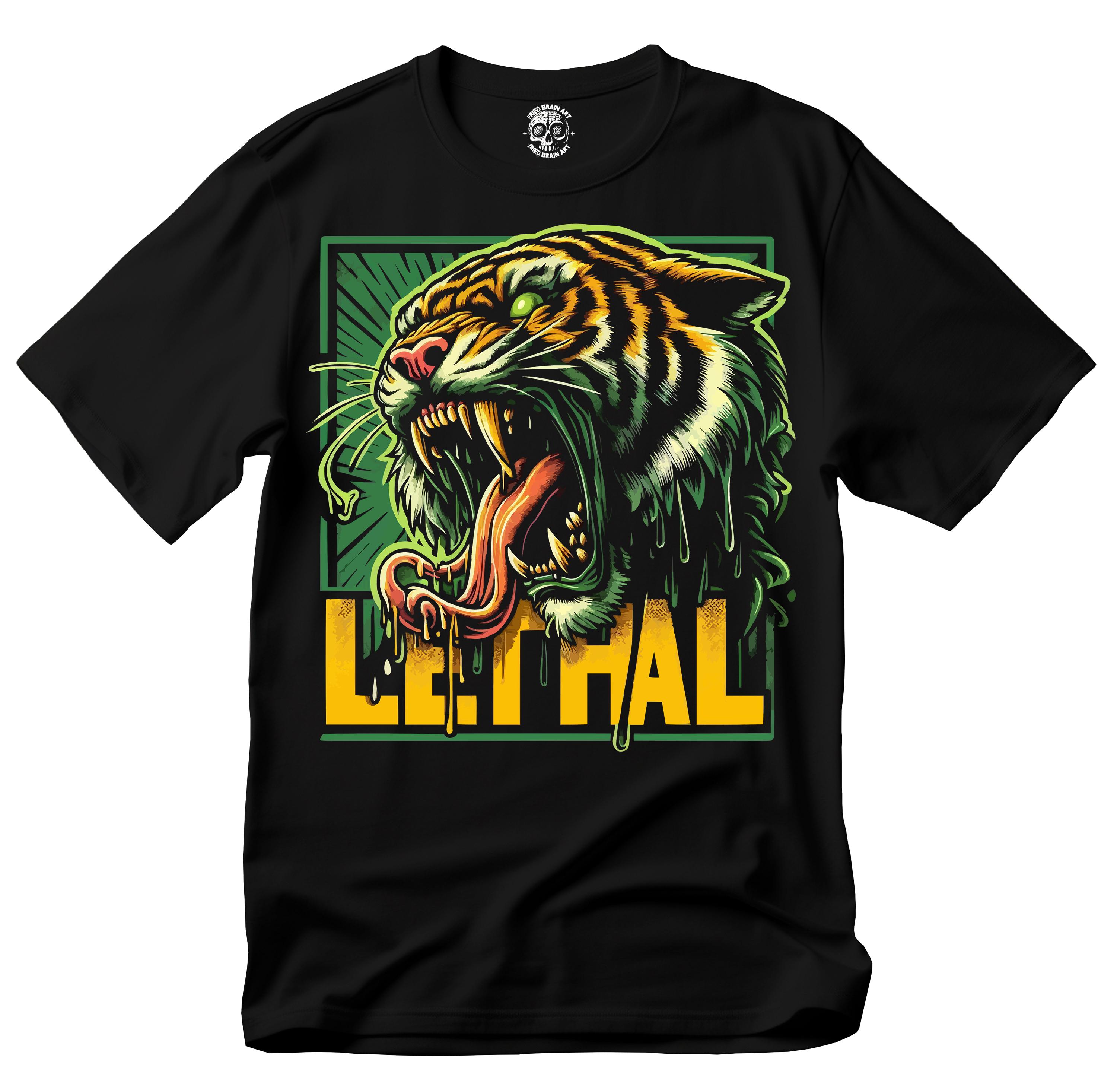 Poplin Garden Tiger Shirt main image 1