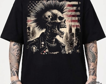 Camiseta Stay Punk: Camiseta Retro Vintage Anarchy