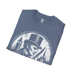 Jack the Ripper T-Shirt: Whitechapel Gothic Dark Art Tee image 7