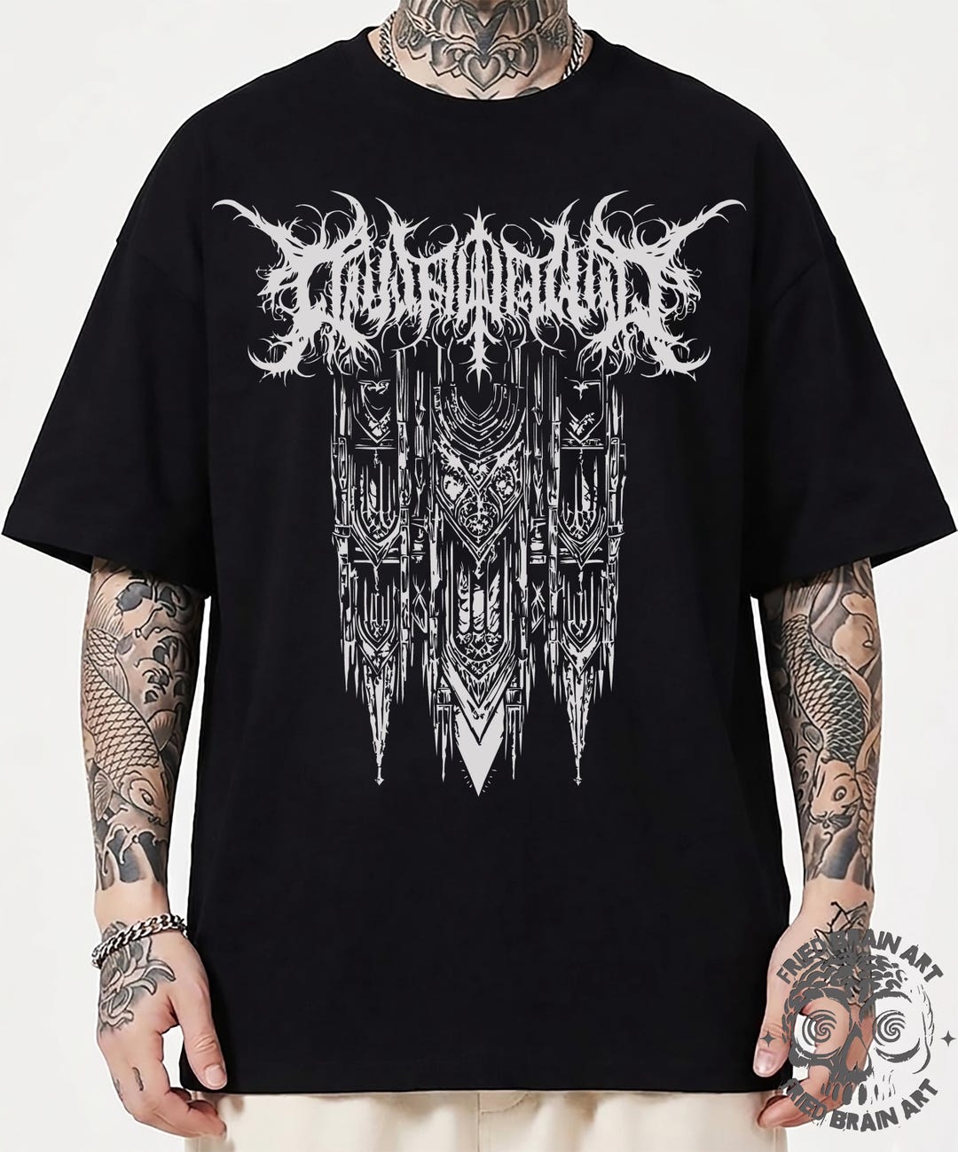 Gothic Cathedral T-shirt: Dark Art Church Tee - Etsy