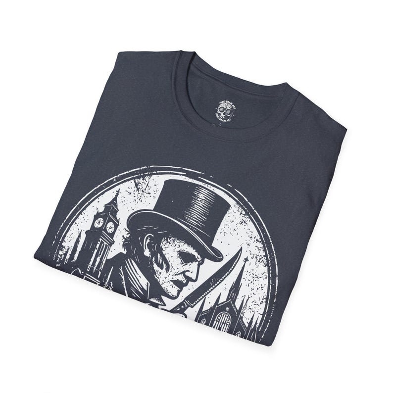 Jack the Ripper T-Shirt: Whitechapel Gothic Dark Art Tee image 9
