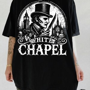 Jack the Ripper T-Shirt: Whitechapel Gothic Dark Art Tee image 2