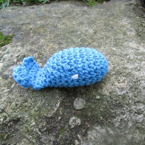 Catnip Whale Crochet Cat Toy. Toy Amigurumi Whale Cat Toy w/ Organic Catnip. Choose from a Collection of Colors. Crochet Cotton Yarn Cat Toy Blue Whale