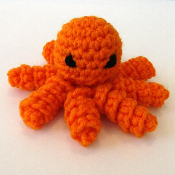 orange octopus stuffed animal