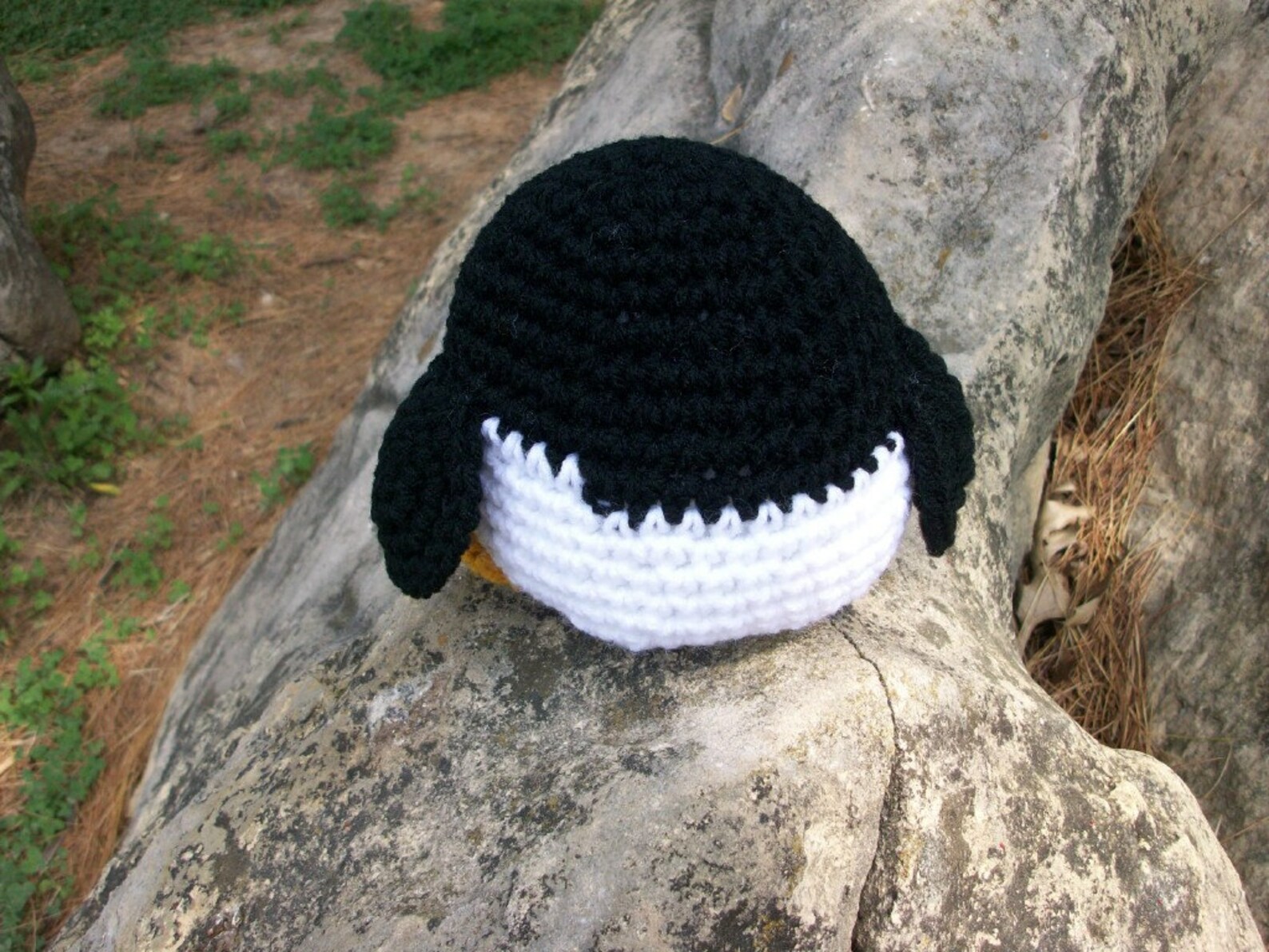 Plush Penguin. Roly Poly Black & White Tuxedo Penguin in - Etsy