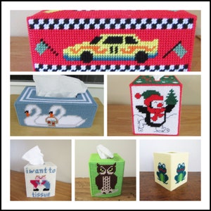 Storybook Train Tissue Box Cover. Child-Favorite Cartoon Train Tissue Topper. Train Engine Tissue Cover. Nursery/Kid's Room Décor image 7