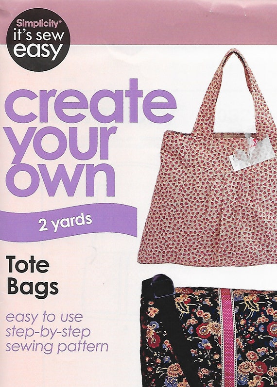 Multi Pocket Tote Bag Patterns | Intermediate / Advanced Sewing Patterns