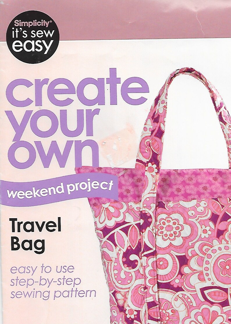 Simplicity It's Sew Easy Create Your Own Bags. Choose Etsy