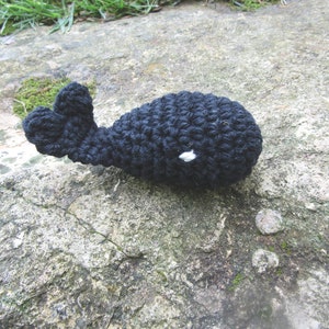 Catnip Whale Crochet Cat Toy. Toy Amigurumi Whale Cat Toy w/ Organic Catnip. Choose from a Collection of Colors. Crochet Cotton Yarn Cat Toy image 6