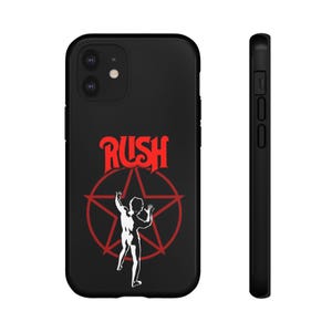 Rush Starman, Rock and Roll Phone Case, Tough Cases for Music Lovers, Vintage Rock Phone Cover, Gifts for Musicians, Concert Accessories