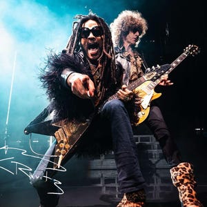Lenny Kravitz  8x10 print with autograph (Copy)  Lenny Kravitz  Print, Hard Rock, PoP Music, Gift