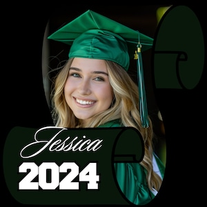 Personalised Custom Print Graduation Fan