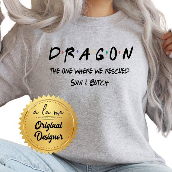 DTF Transfers - FRIENDS Dragon Astronaut Rescue Mission Crew-9 Suni Butch RTP Transfers