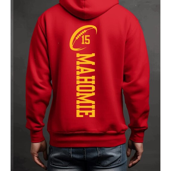 APPAREL tSHIRT Sweatshirt Hoodies 15 MAHOMIE Back KC Football Kansas City