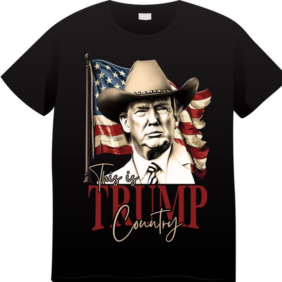 DTF MAGA This is Trump Country - Ready-to-Press (RTP) Transfers