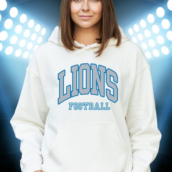 SHIRT Sweatshirt Hoodies Detroit Michigan Football NFC North Champions All Grit No Quit