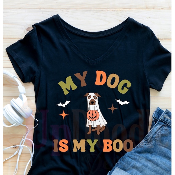 PNG Digital Download -Halloween My Dog Is My Boo