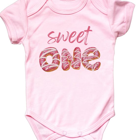 PNG Digital Download - FAMILY SWeet ONE Donut Design for 1st First Birthday -for Sublimation & DtF Transfers