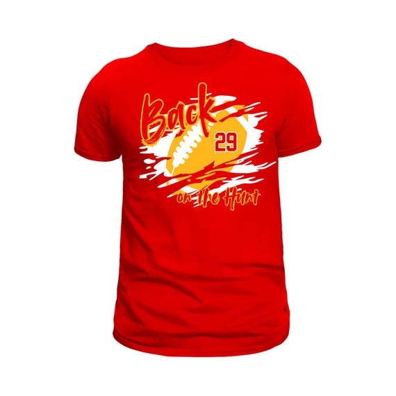 DTF Transfers - KC Football 29 Kareem Hunt Back on the Hunt