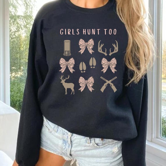 APPAREL tSHIRT Sweatshirt Hoodies GIRLS Hunt Too