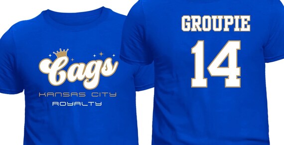 Personalized TSHIRT Kansas City KC Baseball CaGS Groupie