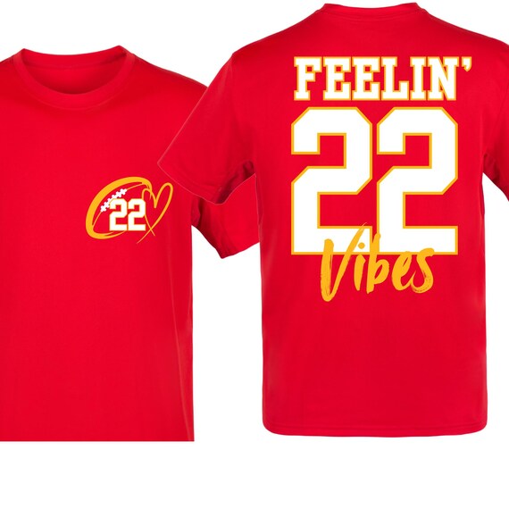 SHIRT Sweatshirt Hoodies 22 VIBES KC Football Kansas City