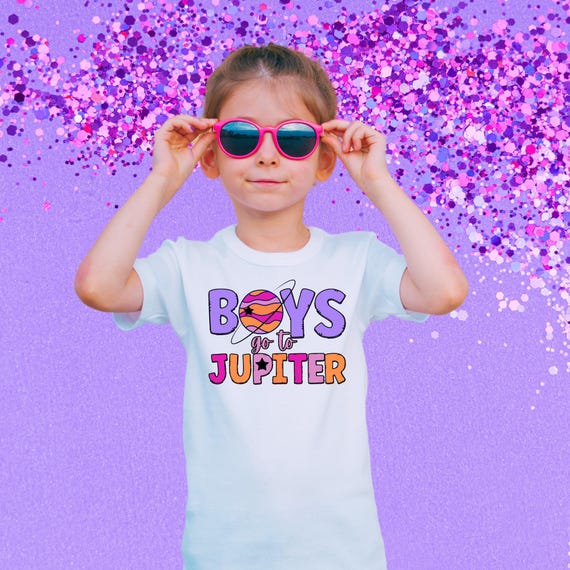 PNG Digital Download - Boys go to Jupiter -for UVDTF or DtF Transfers