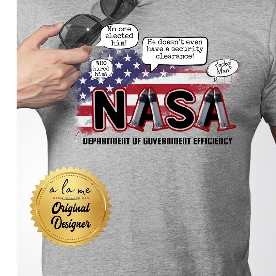 APPAREL - DOGE No one voted for him Elon Rocket Man Musk - Tshirt Sweatshirt Hoodie