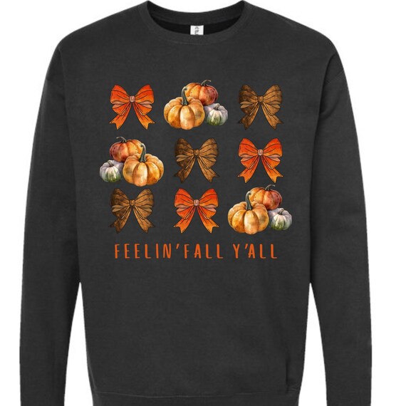 PNG Digital Download -Feelin' Fall Ya'll - for Sublimation or DTF Transfers