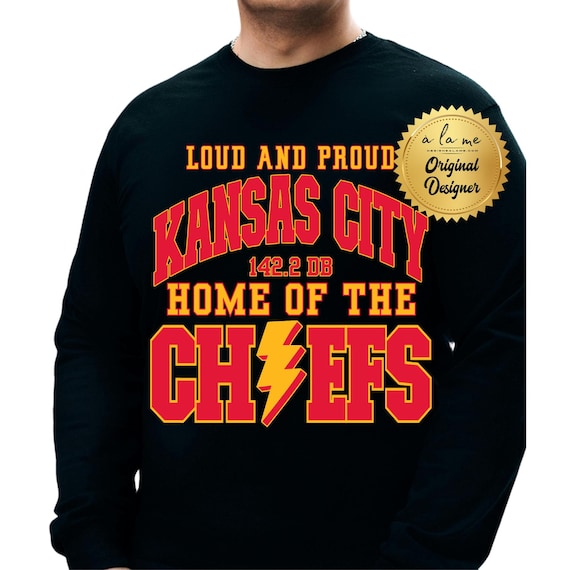 PNG Digital Download - Loud & Proud ansas City Home of KC Football for DtF Transfers