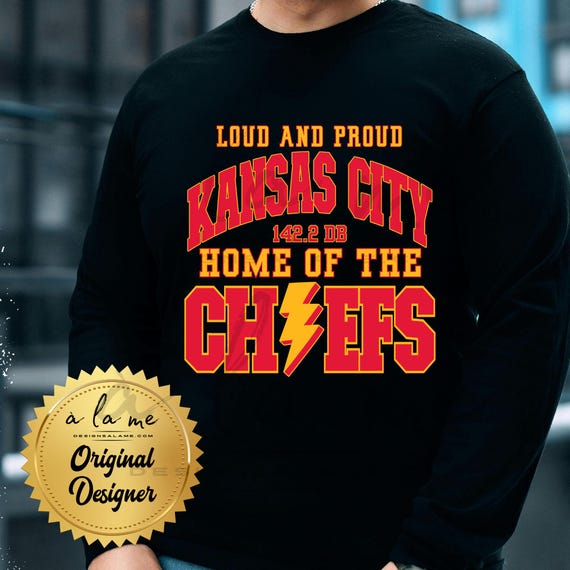 SHIRT Sweatshirt Hoodies Kansas City KC Football Fans Loud Proud Kingdom