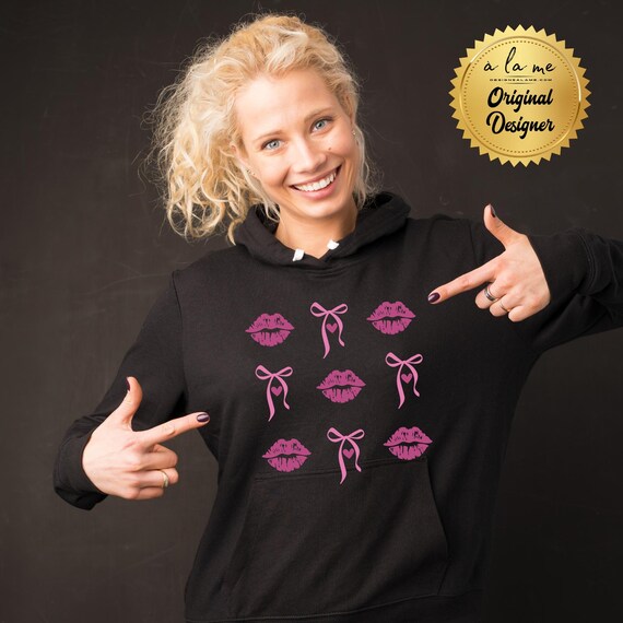 APPAREL Lips Kisses Bows Hearts Coquette Valentine Design