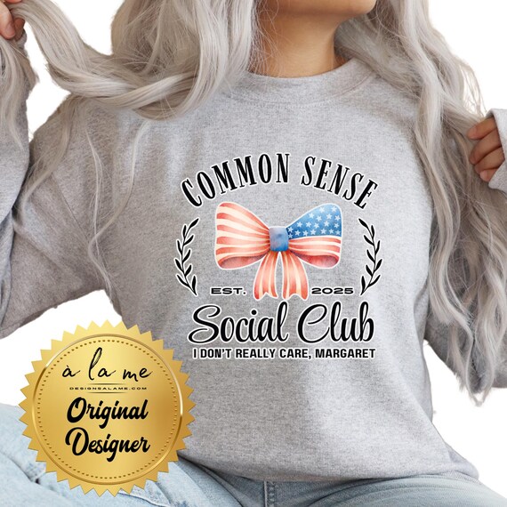 PNG I Don't Really Care, Margaret Common Sense Social Club -  Digital Download for Transfers