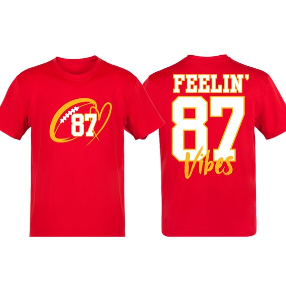 SHIRT Sweatshirt Hoodies 87 VIBES KC Football Kansas City