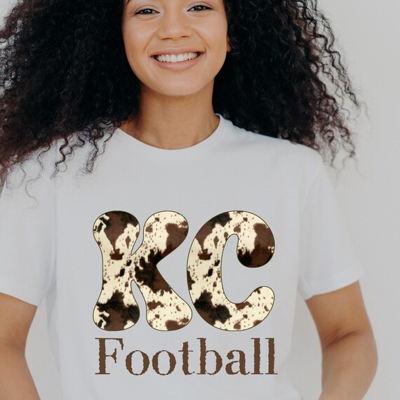 DTF Transfers - KC Football Cow Print