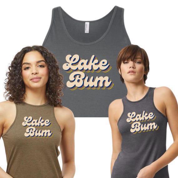 DTF Transfers - Retro Lake Bum Summer - Ready to Press RTP
