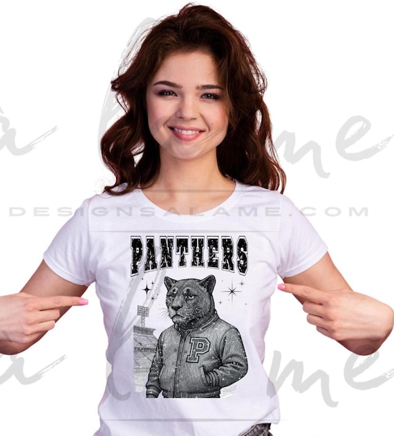 TShirt Sweatshirt Hoodies PANTHERS Football Varsity JACKET Distressed
