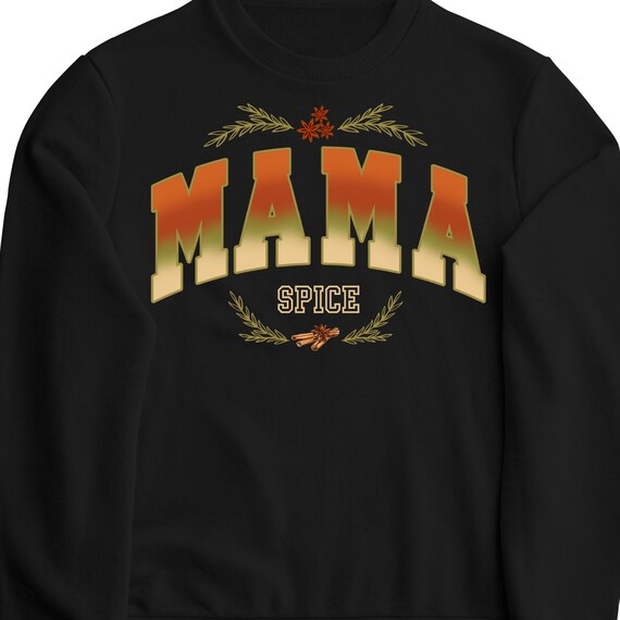 PNG Digital Download -MAMA Spice Fall Thanksgiving Holiday Design -  for Sublimation or DTF Transfers