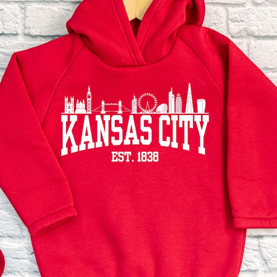 PNG Digital Download - KANSaS CITY Est 1838 Skyline - for DTF Transfers for Crafts and Shirts