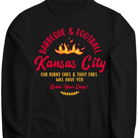 PNG Digital Download - DUAL DOWNLOAD Kansas City Football Barbeque and Football Kelce Burnt Ends -for Sublimation & DtF Transfers