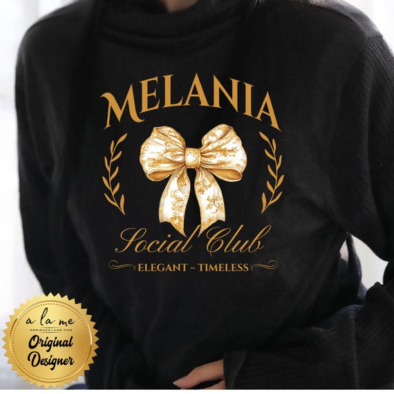 PNG Digital Download - Melania Social Club - Elegant Timeless