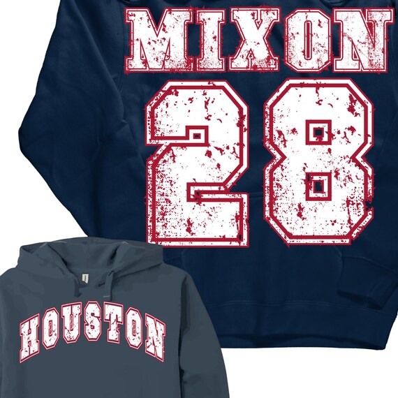 SHIRT Sweatshirt Hoodies Houston Texas Football 28 MIXON Jodein