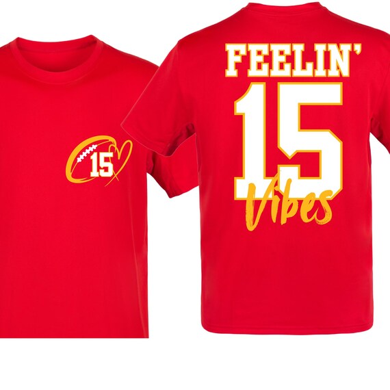 SHIRT Sweatshirt Hoodies 15 VIBES KC Football Kansas City