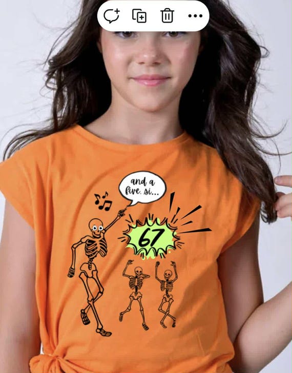 Sweatshirt Hoodie Tshirt Long Sleeve Halloween 67 Dancing Skeletons Design